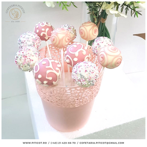 Cake pops - pink