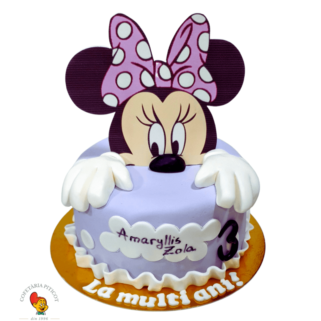 Tort Minnie Mouse lila TC 68